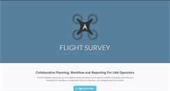 Desktop Screenshot of flightsurvey.com