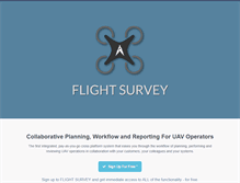 Tablet Screenshot of flightsurvey.com